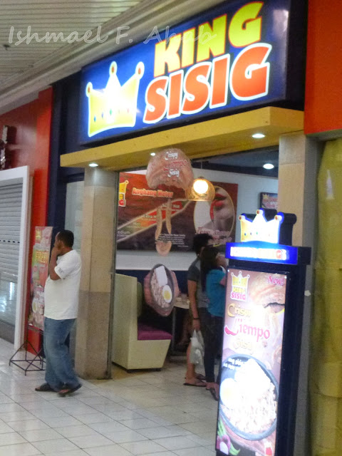 King Sisig in Isetann Recto