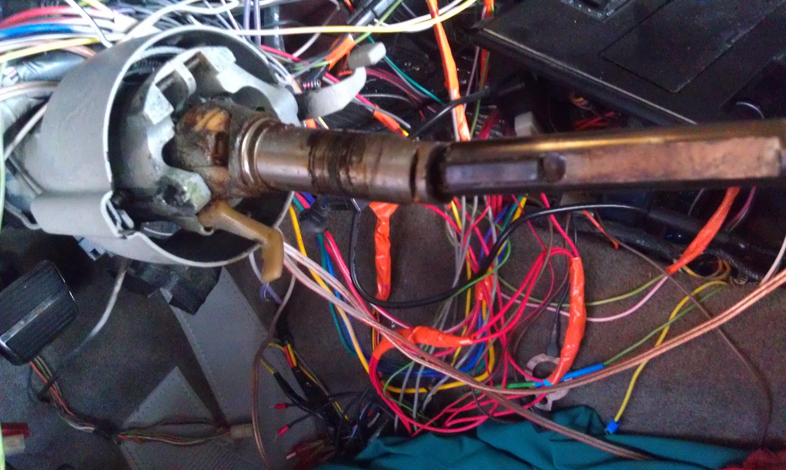 Sharktooth Steering Column Tilt / Telescopic Reassembled