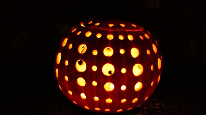 Ringo S Cafe ハロウィン 電動ドリルドライバーを使ったカボチャのランタンの作り方 ジャック オ ランタン Diy 15