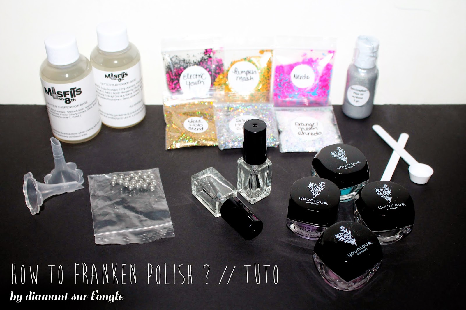 tutorial : how to do franken polish