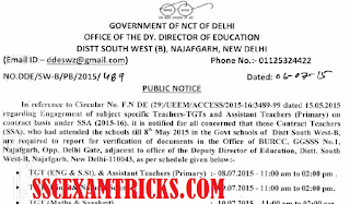 SSA Contact Teacher Re-engagement notice