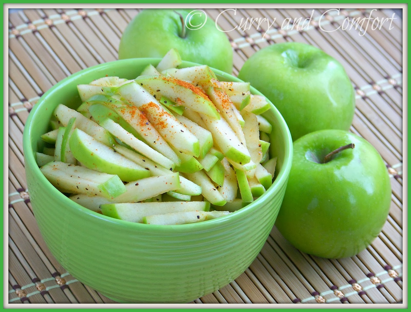 Kitchen Simmer Granny Smith Apple Slaw Salad (Throwback Thursday)