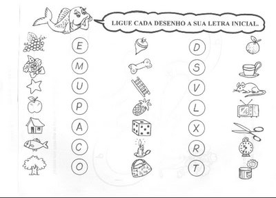 Jogo do Alfabeto-palavra e figura  Jogos do alfabeto, Atividades,  Atividades educativas de alfabetização