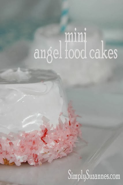 Mini Angel Food Cake Gf Mini Angel Food Cake Gf