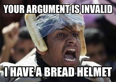 Your argument is invalid: image gallery | know your meme