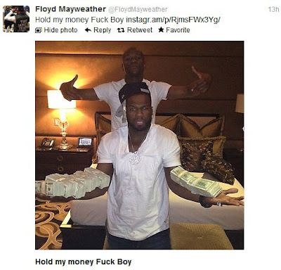 50 Cent and Floyd Mayweather Jr. get nasty on twitter