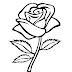 Rose Flower Coloring Pages Printable