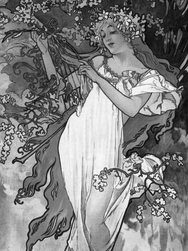 Alphonse Mucha Mermaid