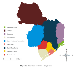 Freguesias do Concelho de Tavira