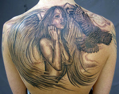 Angel Tattoos-Angel Wings Tattoos