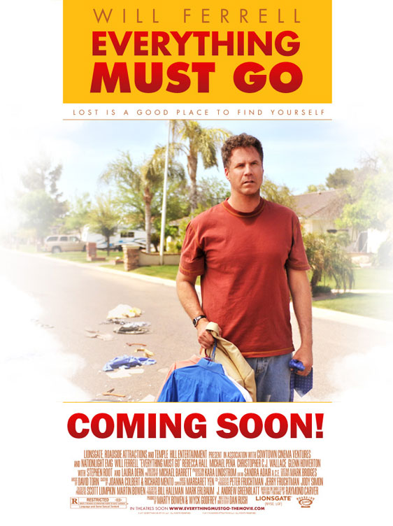 Celebrities, Movies and Games Everything Must Go Movie Poster