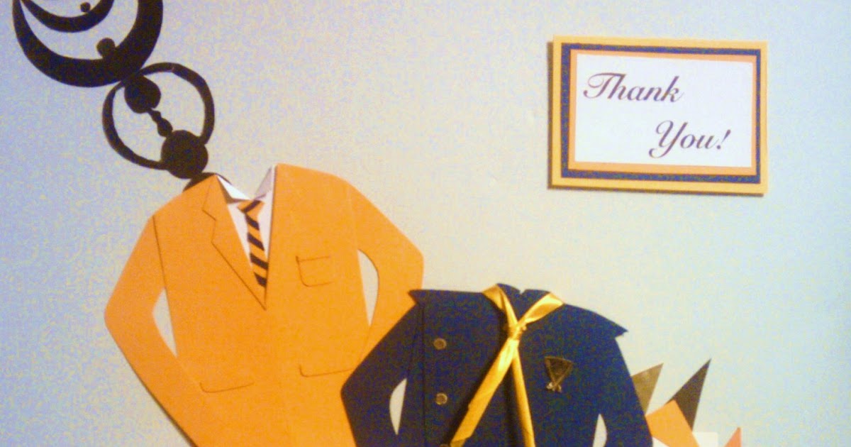 O, Just Create It! Thank you card for band director.