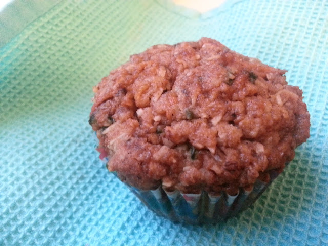 Primal and paleo fruit and vegetable packed morning glory muffins with almond flour