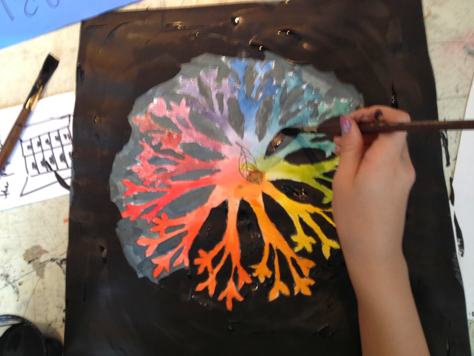 Creative Color Wheel Home Decorating Ideasbathroom