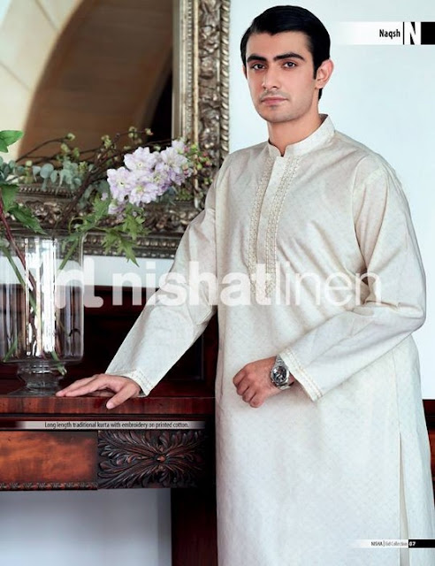 Naqsh By Nishat Men's Eid Collection 2013-14