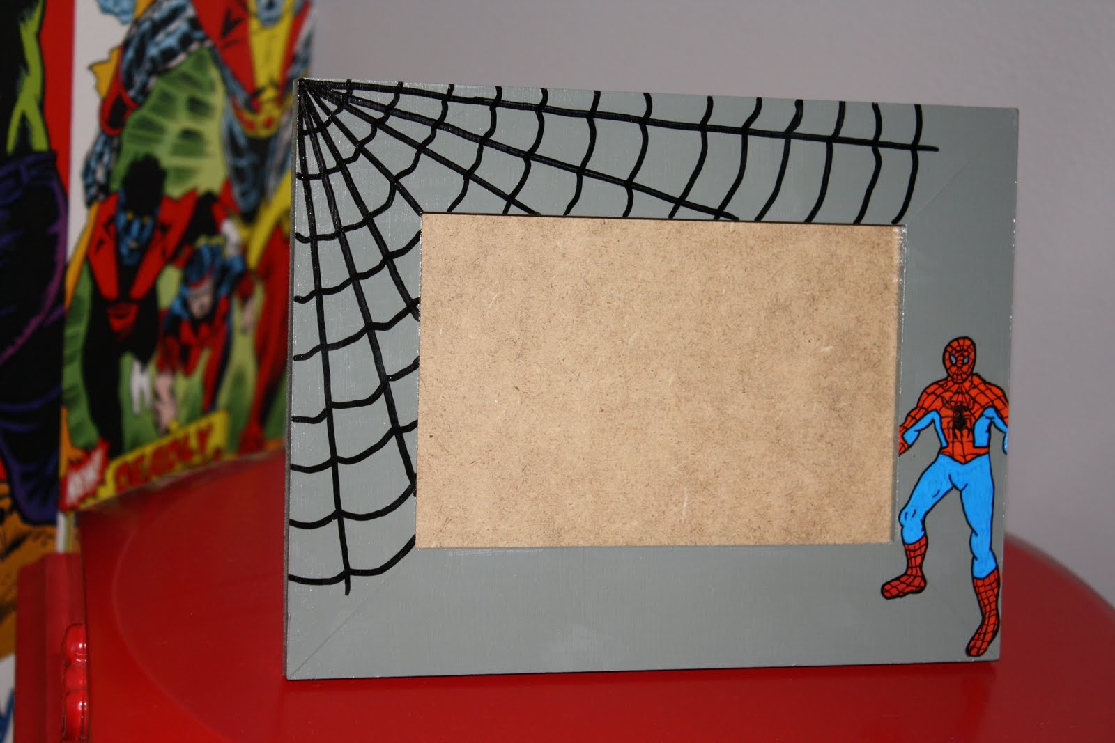Kc Custom Creations Frames 25 40 Each S H Sample 4x6 Spiderman Frame 25