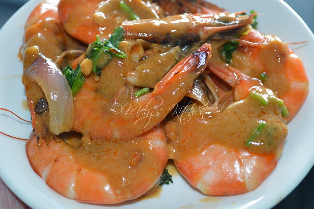 Shrimp with Peanut Butter Mely's kitchen