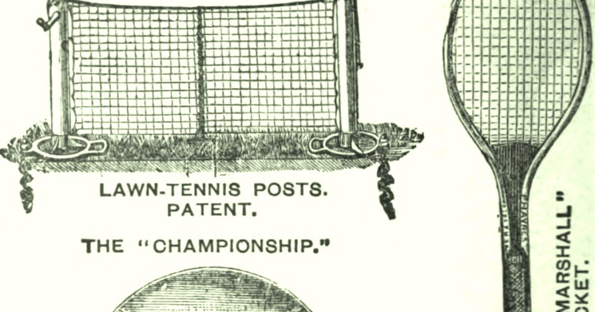 19th Century Historical Tidbits Lawn Tennis