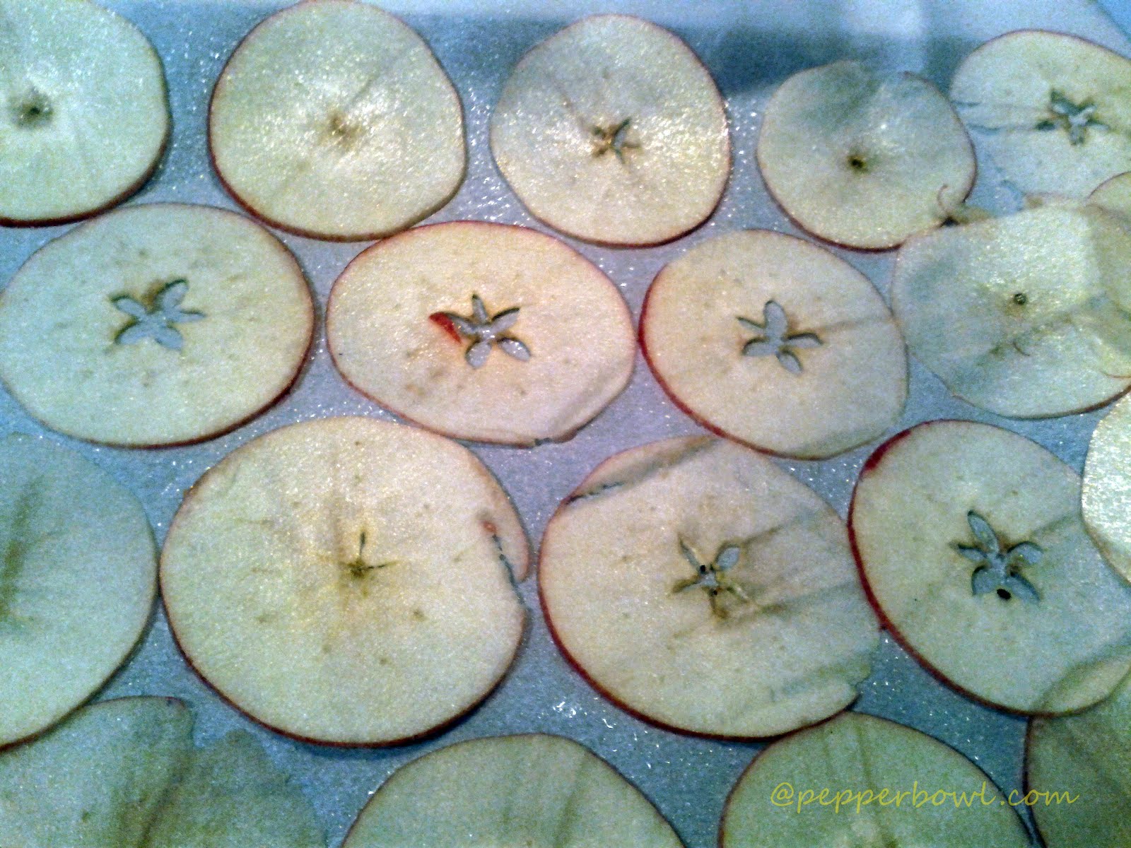 Crispy apple chips with cinnamon twistPepper Bowl