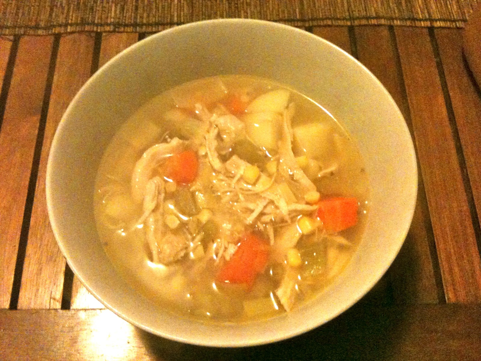 The Active Scrawler Allergy free hearty chicken soup recipe