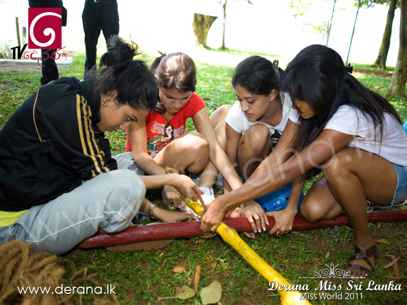 Derana veet miss sri lanka 2011-Behind the Scene.