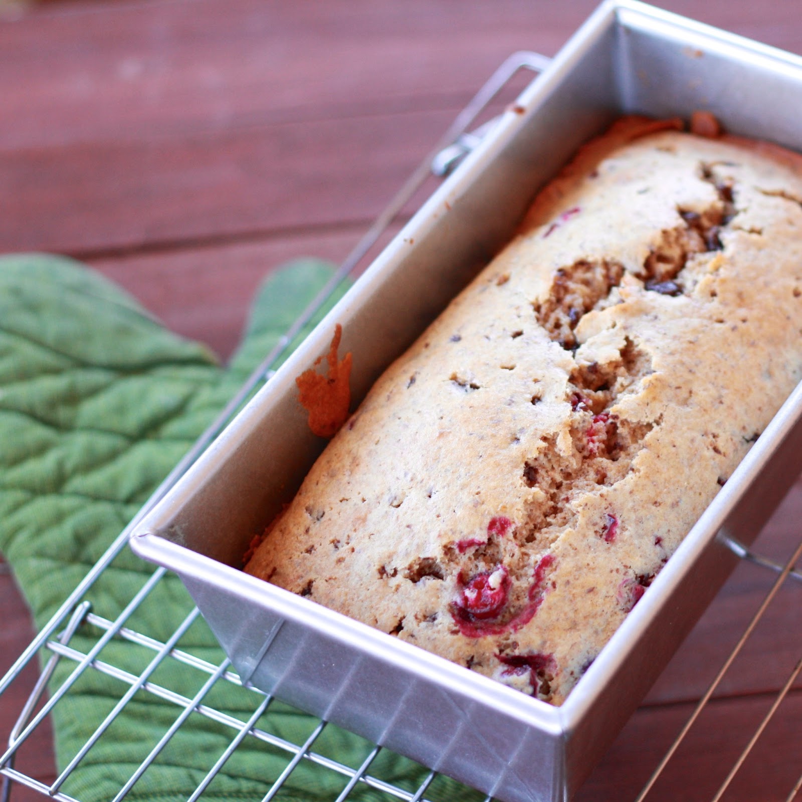 Cranberry Chocolate Buttermilk Bread