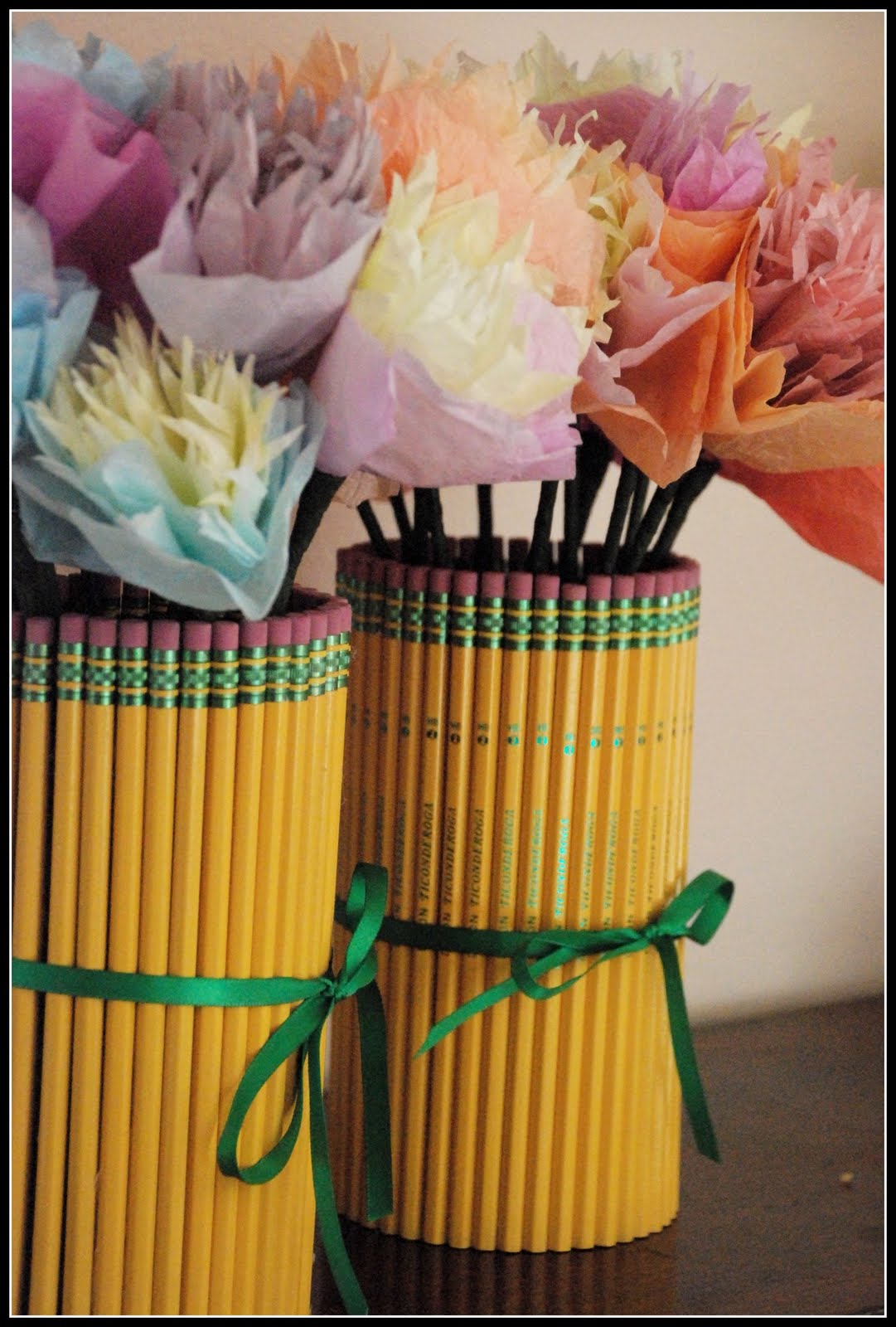 Homemade Serenity Make It! Number 2 Pencil Vase