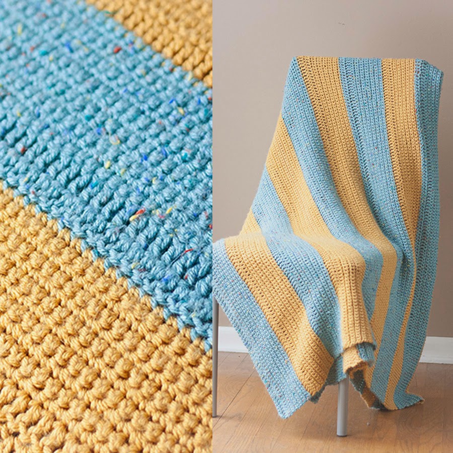 Easy Beginner Crochet Blanket Pattern MARGO KNITS