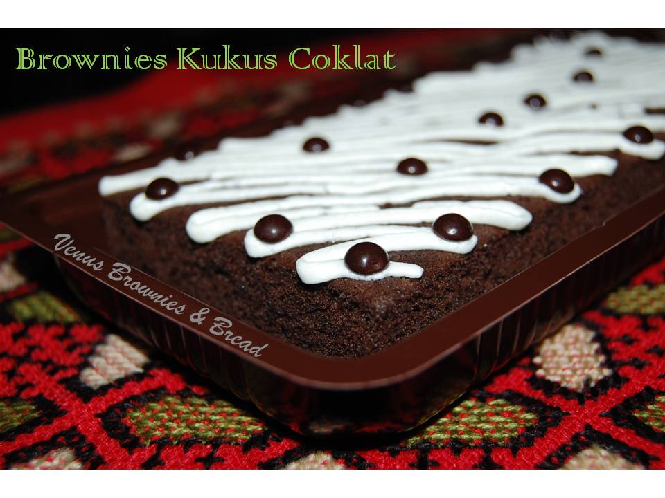 Venus Brownies & Bread: Brownies Kukus Cokelat For NCC Culinary Weeks