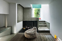 Shiga Narrow Urban Promenade House Design With Concrete Walls And Upper Bridge Shiga Narrow Urban Promenade House Design With Concrete Walls And Upper Bridge