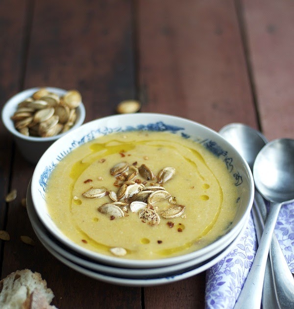 Verses from my Kitchen (Late) Sunday Soup Pumpkin, Coconut & Lime