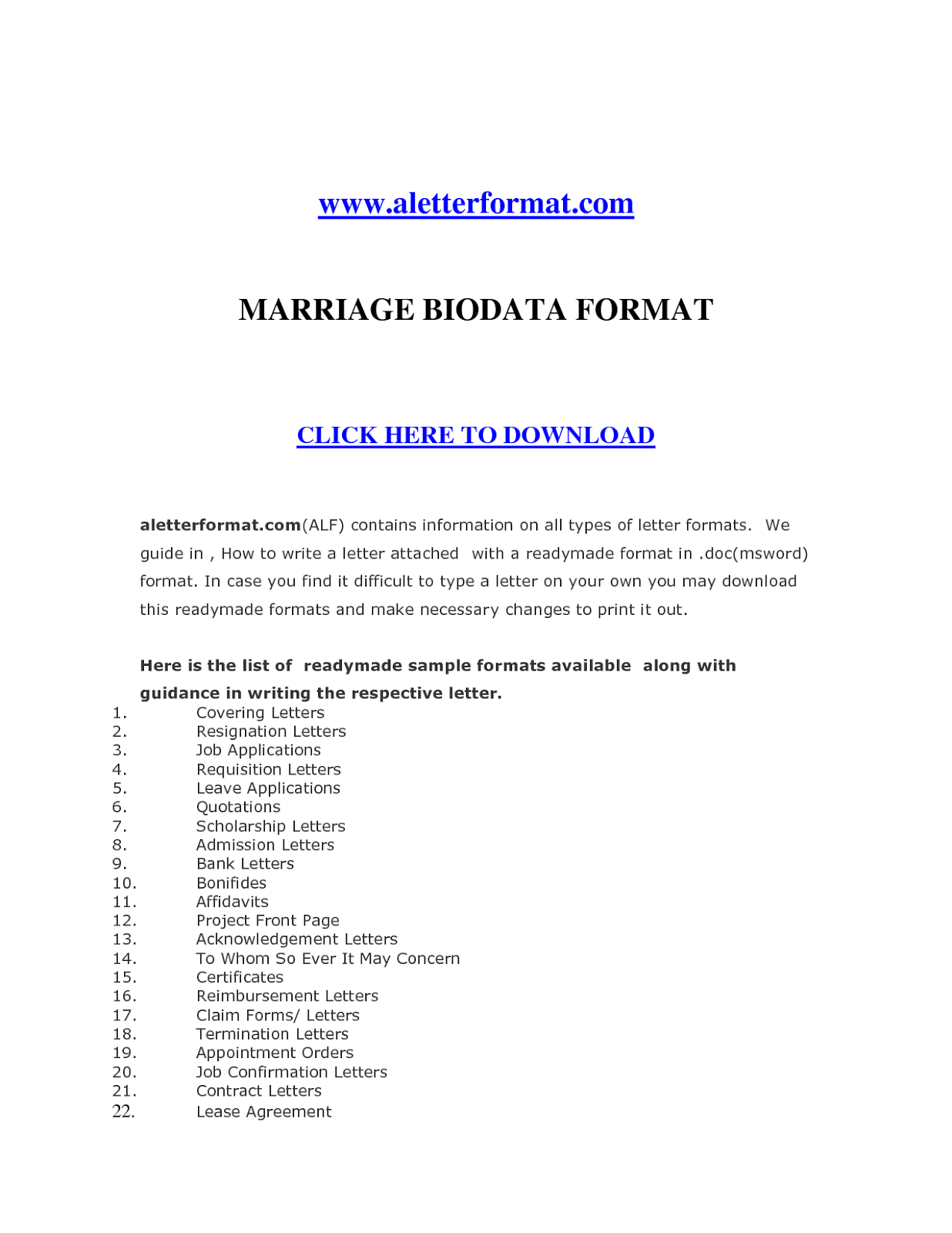 biodata format download for job application latter how to make biodata for job application