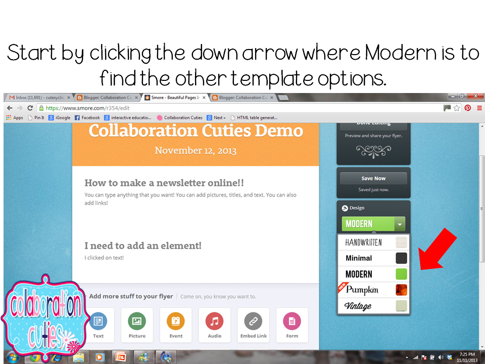 Collaboration Cuties A Free, Online, Newsletter Tool For You To Create