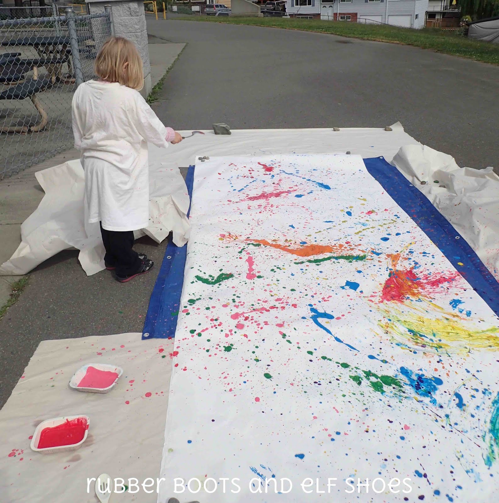 Learning And Exploring Through Play Jackson Pollock Preschool Art
