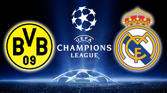 Hasil Pertandingan Borussia Dortmund vs Real Madrid | Leg 1 Semi Final Liga Champions 2013