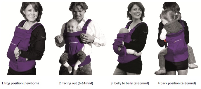 Pracht Minimonkey Introduceert Nieuwe Manier Van Baby Dragen