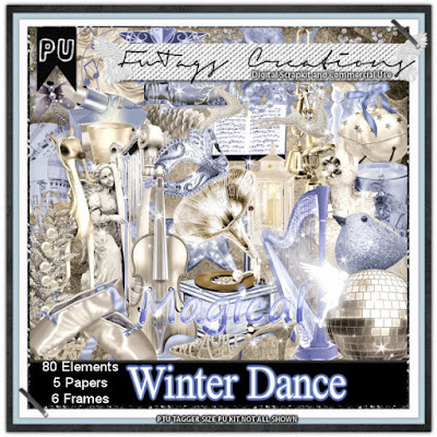 Winter Dance, Scrap kit by Claire Slack aka FwTags