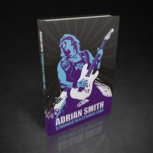 Libros sobre Adrian y sobre los fans de Maiden Adrian+smith+book