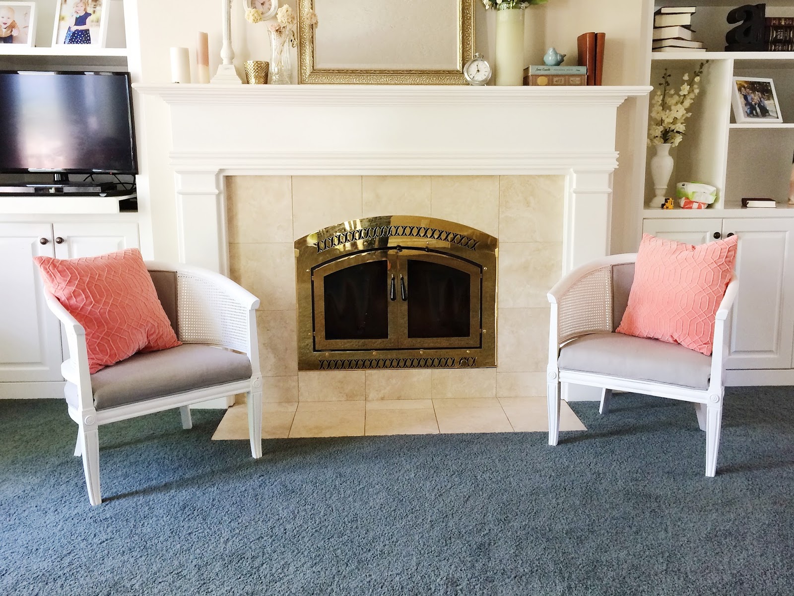 do it yourself divas DIY Wicker Chairs Makeover