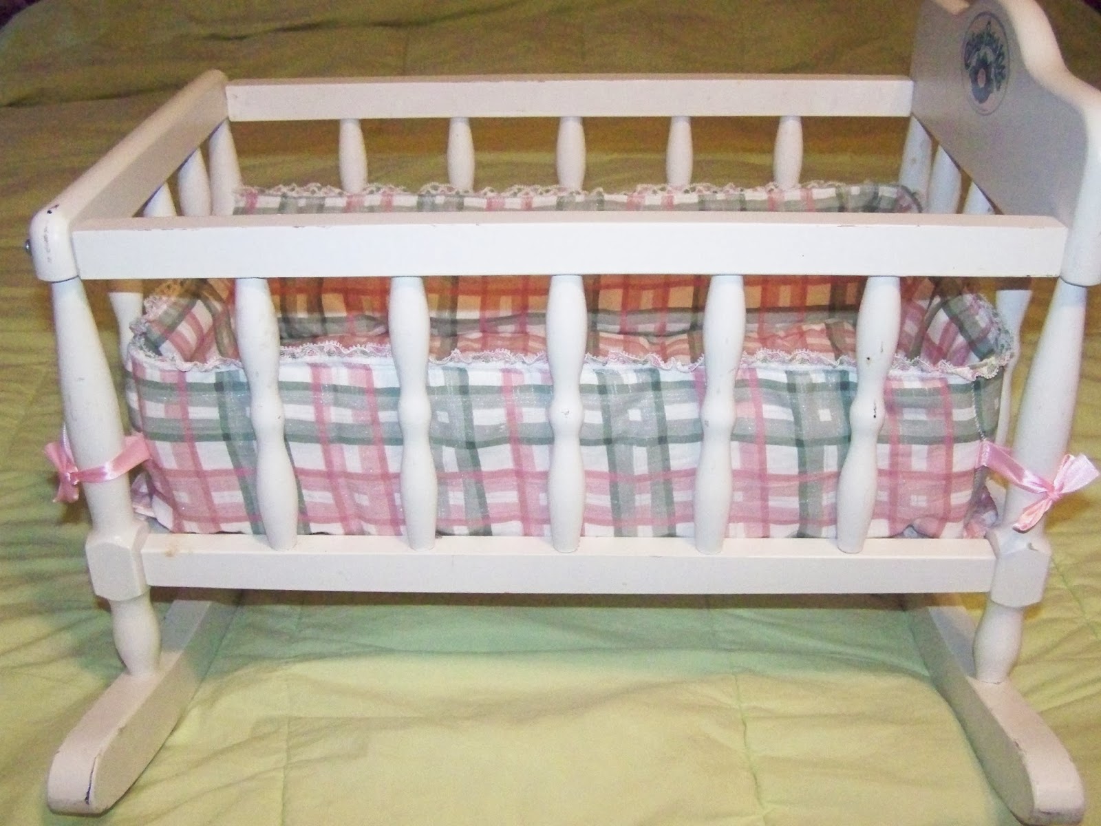 A to Z for Moms Like Me Baby Doll Mattress and Bumper