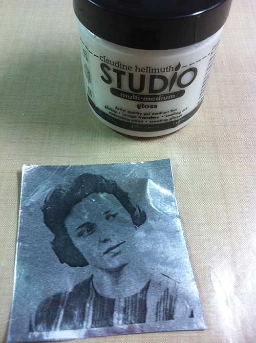 claudine hellmuth easy image transfer to metal tape