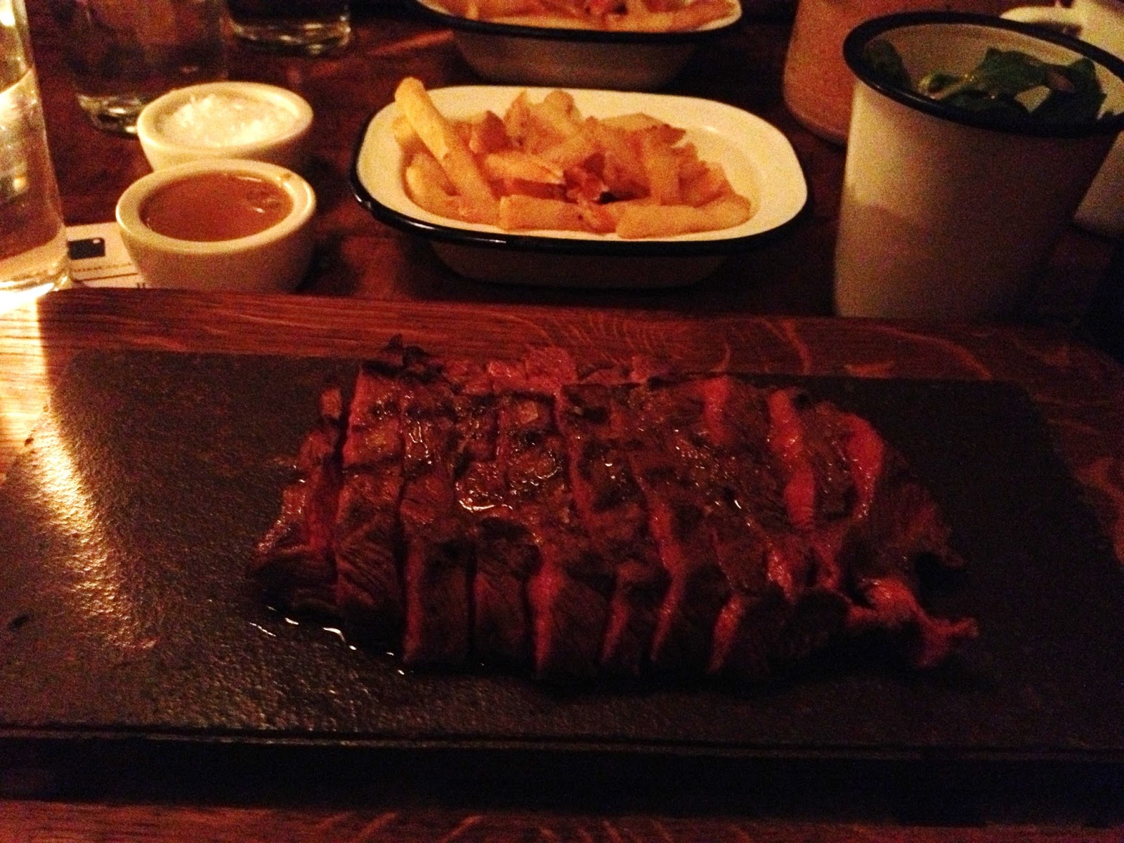 Flat Iron Steak Soho London Yummei