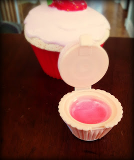 strawberry cupcake  lip gloss