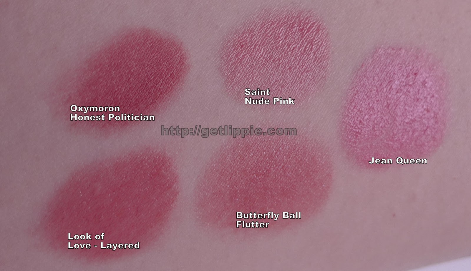 Lipstick Queen Look of Love vs Jean Queen Comparison Get Lippie