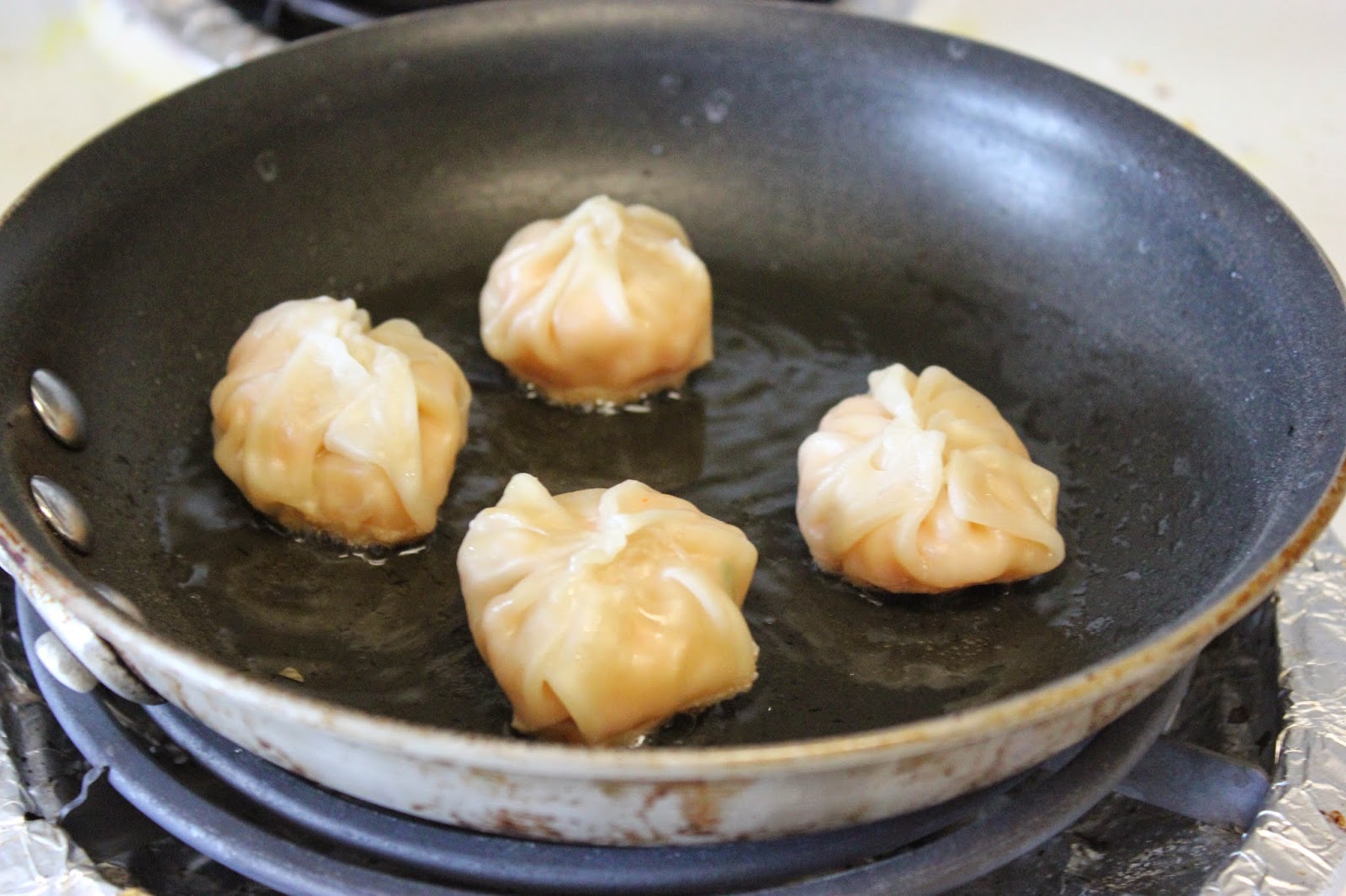 Pan Seared Dumplings Delightful Cooking