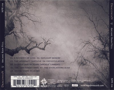 Sinta A Escuridao Metal Blog Draconian Arcane Rain Fell