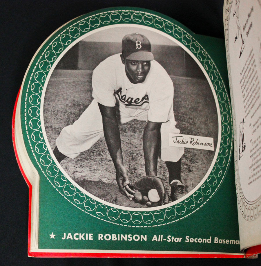 1950 BOWMAN JACKIE ROBINSON REPRINT BROOKLYN DODGERS Not his Rookie –