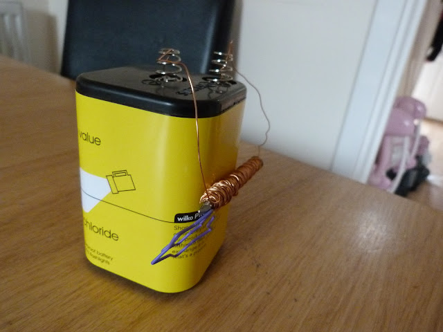 Iron Nail Electromagnet