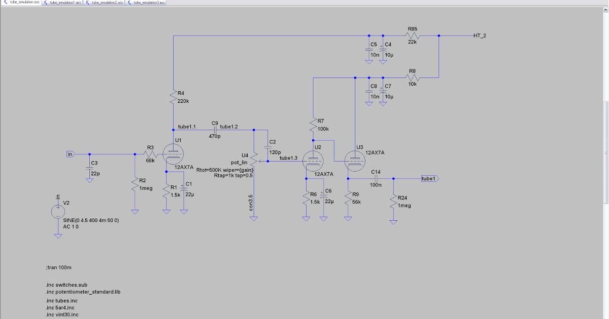 Rezzonics Tube Simulator Simulations Preamp (1/3)