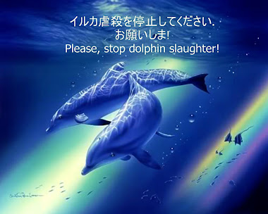 SAVE DOLPHINS AND ALL ANIMALS IN DANGER